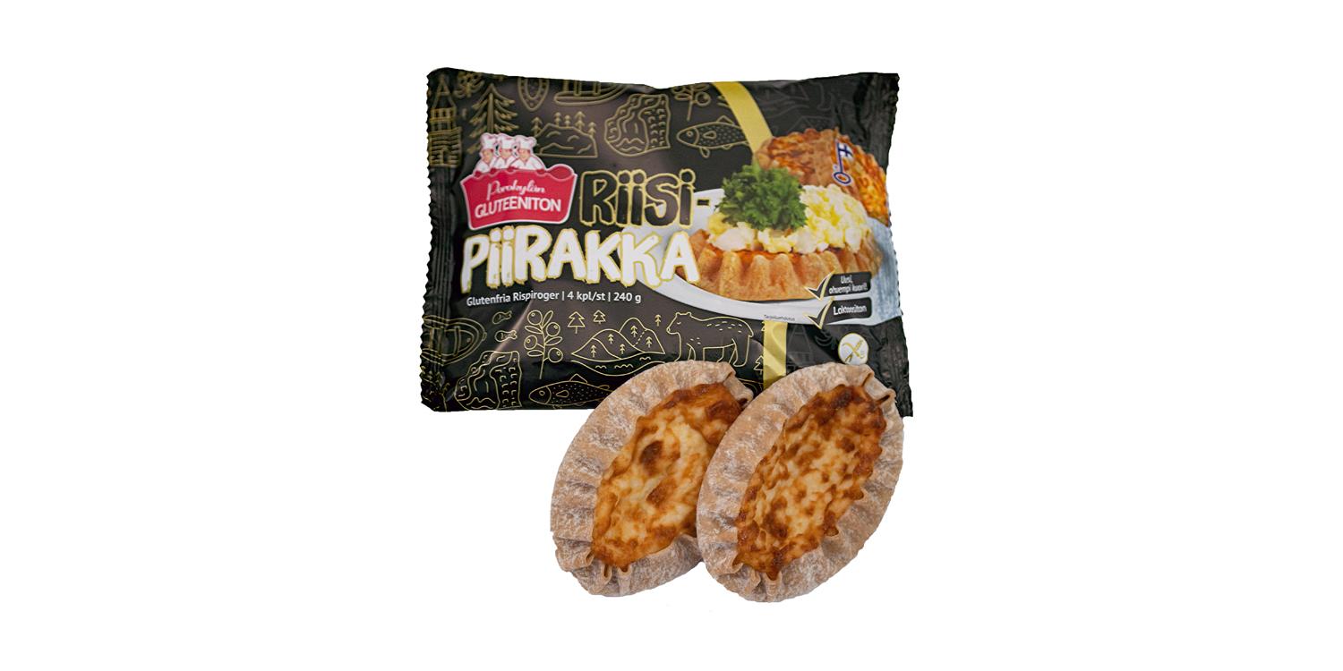 Gluteeniton riisipiirakka