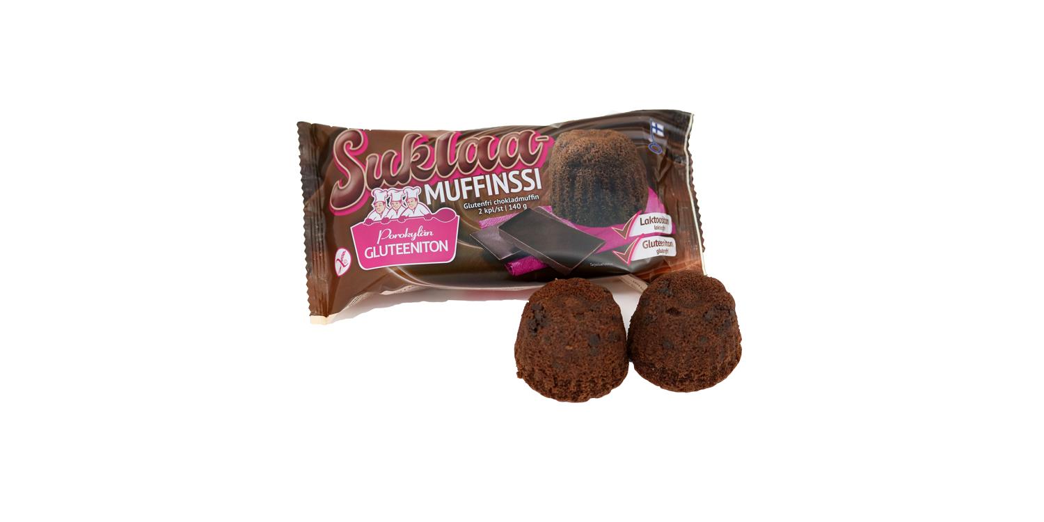Gluteeniton Suklaamuffinssi