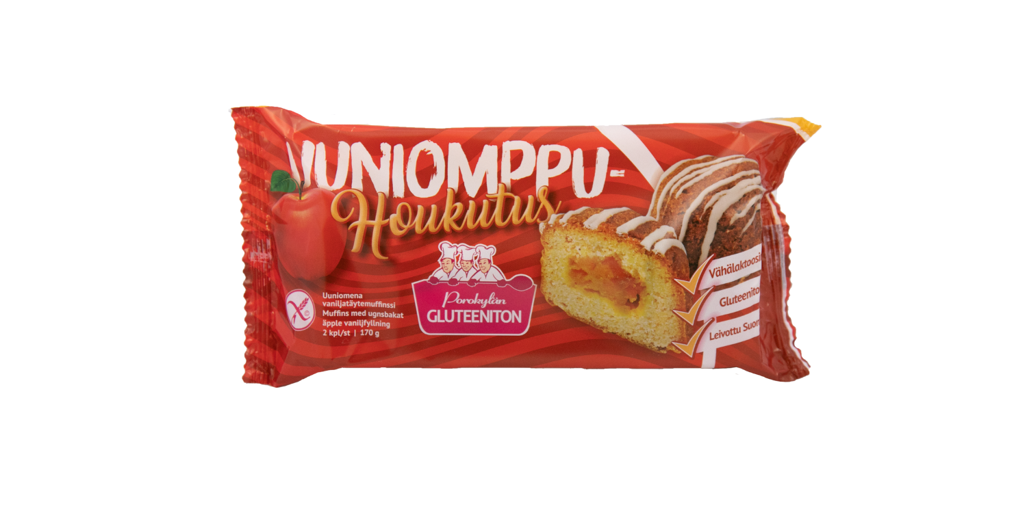 gluteeniton uuniomppuhoukutus