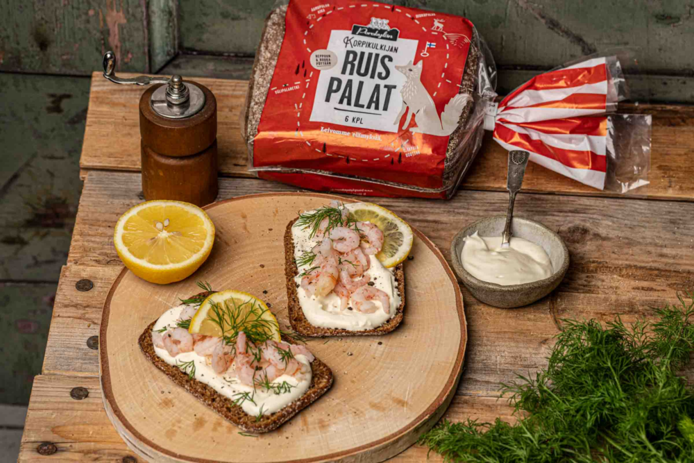 Korpikulkijan katkarapuleivät