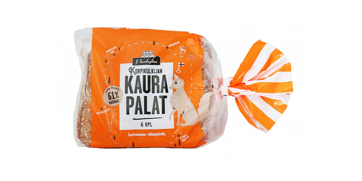 Korpikulkijan Kaurapala 6 kpl / 330 g