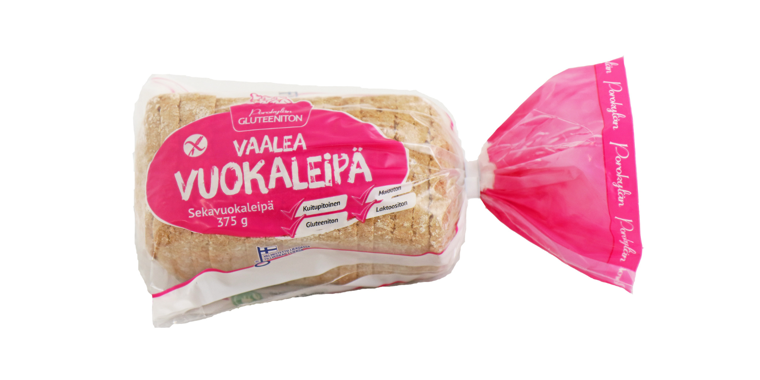 Vaalea vuokaleipä 375 g