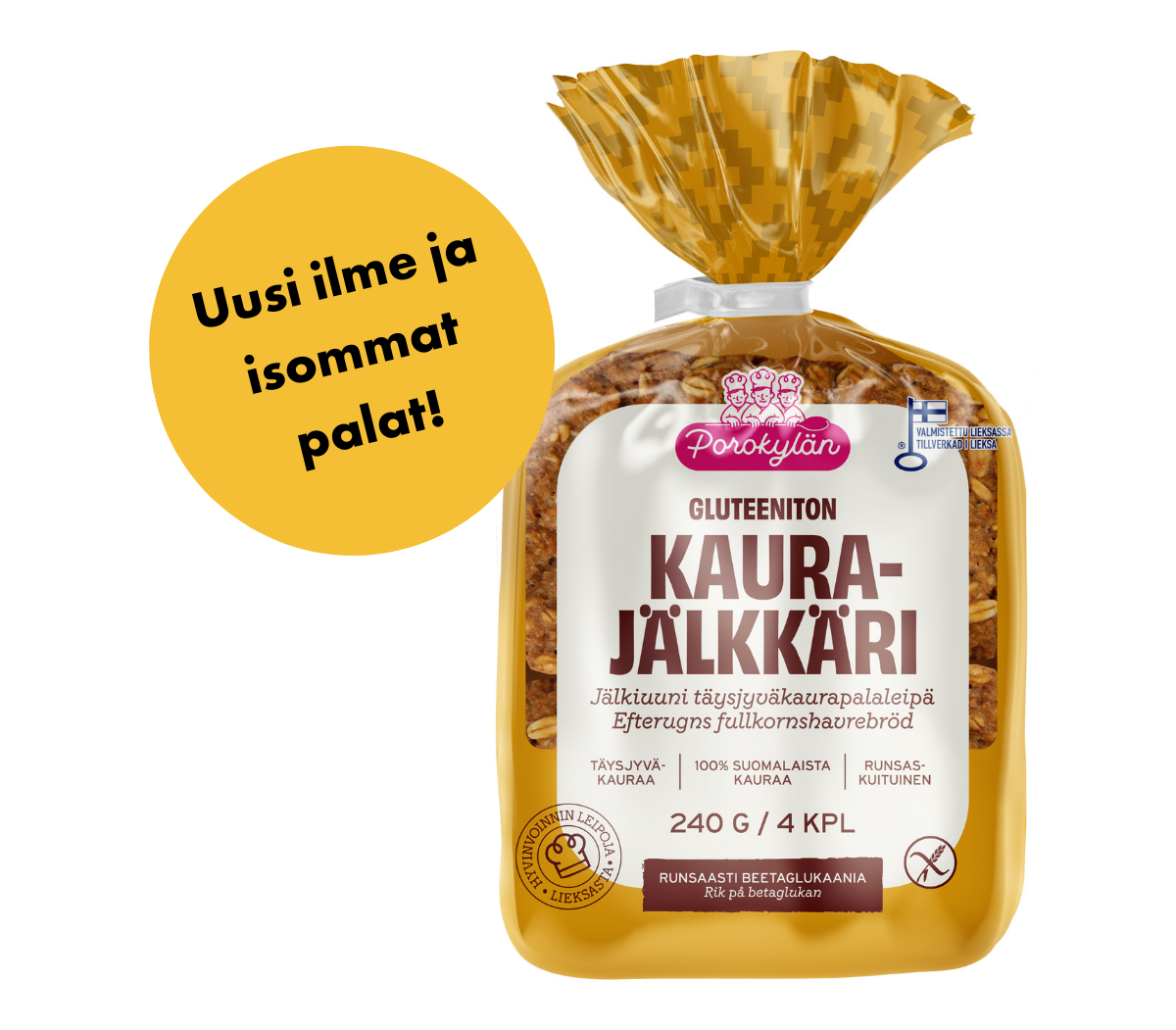 Gluteeniton kaurajälkkäri