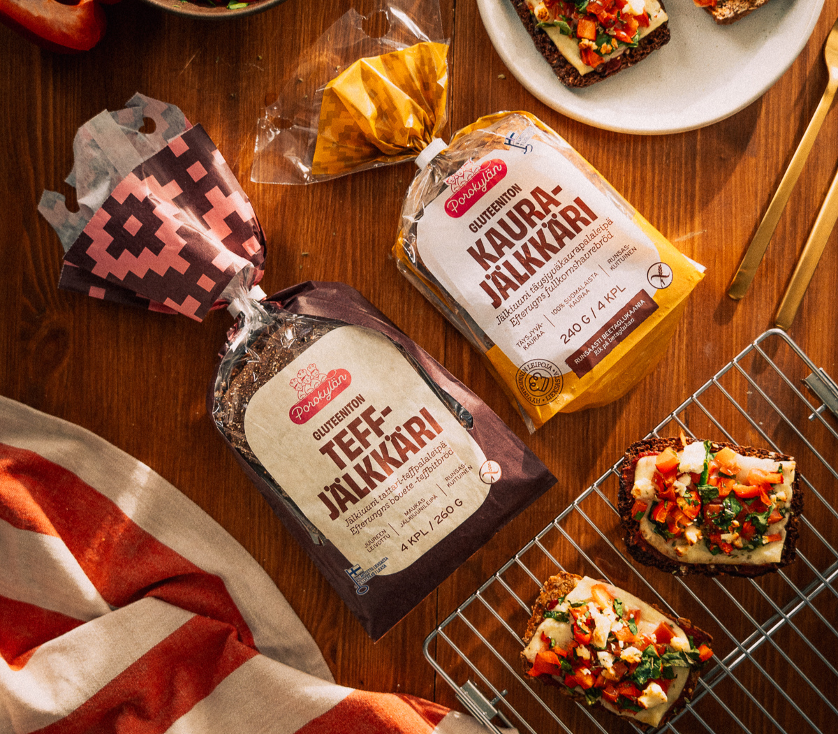 Teffjälkkäri ja kaurajälkkäri